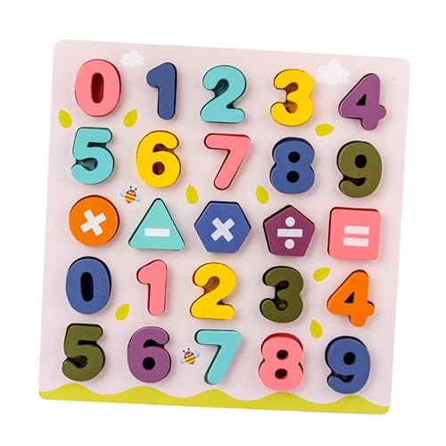 BCOATH 1 Satz Alphabet-blöcke-Puzzle-Spielzeug ABC-puzzlebrett Passendes Spielzeug Für Kinder Kinderspielzeug Kinderpuzzle 3D-Buchstaben-rätsel Für Kleinkinder Steckpuzzles Hölzern von BCOATH