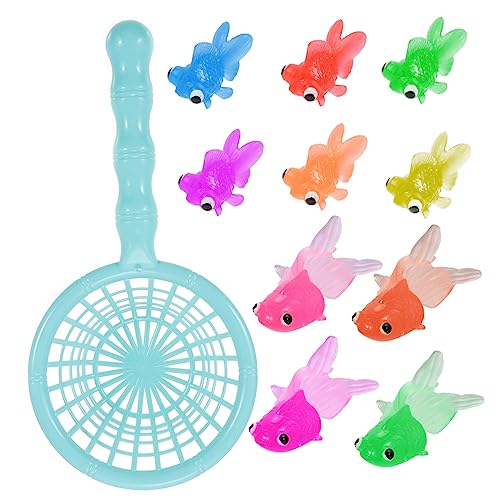 BCOATH 1 Satz Angel-Spielzeug-Set Gefälschter -Ornament Realistischer Gefälschter Fisch Künstliche Goldfischverzierung Kinder Fälschen Fisch Künstlicher Fisch Für Kinder Gummi von BCOATH