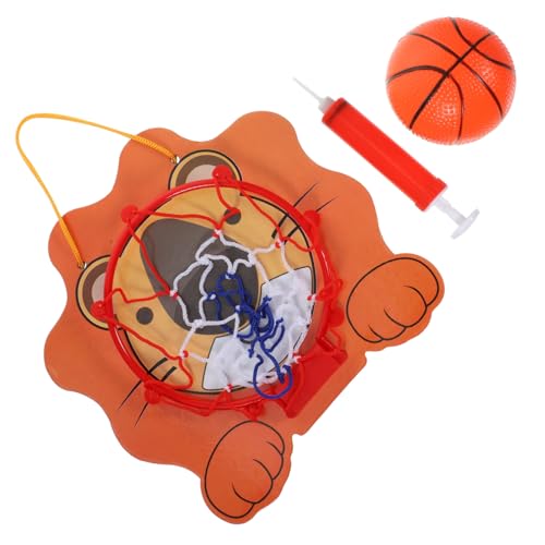 BCOATH 1 Satz Anhebbarer Aufnahmerahmen Mini-Basketball Und Board Verstellbarer Basketballkorb Indoor-basketballspielzeug Über Der Tür Basketballkorb Drinnen Basketball-Spielzeug Plastik von BCOATH