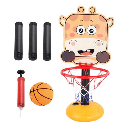 BCOATH 1 Satz Basketballständer für Kinder Verstellbarer Mini-Basketballkorb Mini-Basketbälle basketballspiel für Kinder kindergeburtstags mitgebsel Spielzeuge Basketballkorb für Kinder von BCOATH