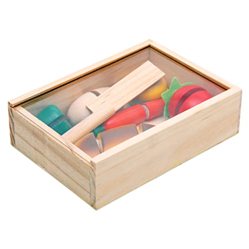 BCOATH 1 Satz Holz Früchte Schneideset Teilig Lifelike für Kleinkinder Lernspielzeug für Frühkindliche Entwicklung Rollenspiel Zubehör für Mädchen im Alter von Jahren BCOATH 1 Satz Holz Früchte Schneideset Teilig Lifelike für Kleinkinder Lernspielzeug für Frühkindliche Entwicklung Rollenspiel Zubehör für Mädchen im Alter von Jahren von BCOATH