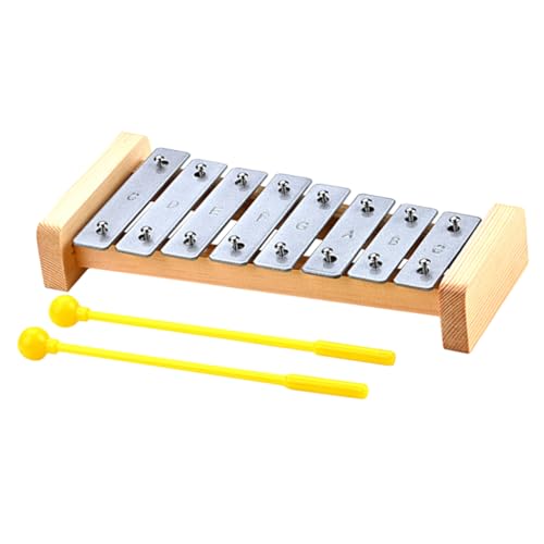 BCOATH 1 Satz Klavier Musikspielzeug klopfendes Spielzeug musikalisches Keyboard-Spielzeug Kinder Musikinstrumente Spielzeug -Musical Kleinkindpercussion Spielzimmerversorgung Metall von BCOATH