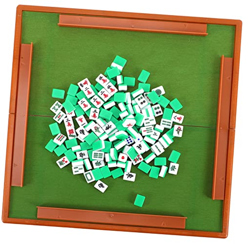 BCOATH 1 Satz Reise Freizeit Mahjong Mahjong-Matte Reise-Mahjong Zartes Mini-Mahjong Spielzeug Für Die Reise Mahjong-Spielzeug Mahjong Amerikanisch Tischspiel Mahjong Requisiten Abs von BCOATH