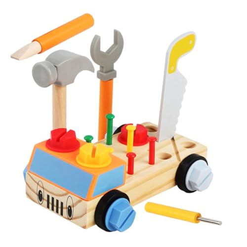 BCOATH 1 Satz Werkzeugkasten für Schraubendreher Brett aus Holz Lernspielzeug Motorik und Kreativität für Vorschulkinder BCOATH 1 Satz Werkzeugkasten für Schraubendreher Brett aus Holz Lernspielzeug Motorik und Kreativität für Vorschulkinder von BCOATH