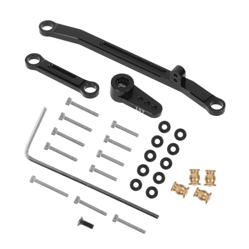 BCOATH 1 Set Fernbedienung Auto Lenksäule Ersatz Rc Auto Metall Lenkstange Für Rc Auto Spielzeug Fernbedienung Auto Reparatur Fernbedienung Auto Zubehör Rc Crawler Kit Rc Teile von BCOATH