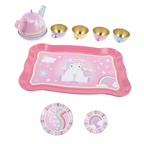 BCOATH 1 Set Mini Tee Ware Lovely Tee Sets Spiel Spielzeug Talend Rollenspiel Spielzeug von BCOATH