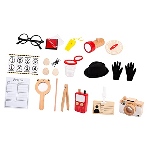 BCOATH 1 Set Von Kindern Detektivhut Kinder Detektivwerkzeuge Detective Cosplay Kit Kleinkind Vor, Spielzeug Zu Spielen von BCOATH