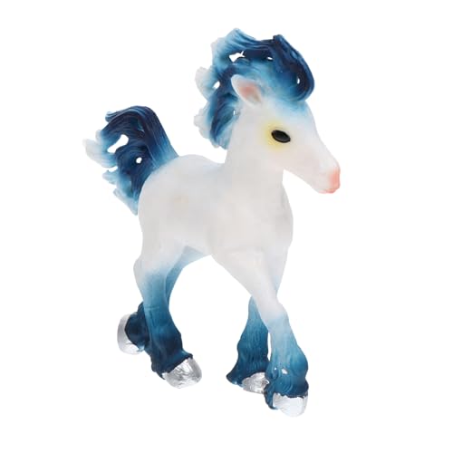 BCOATH 1 Stück Einhorn Pegasus Massive Kunststoff Innen Dekoration Schluckpferd Ornament von BCOATH