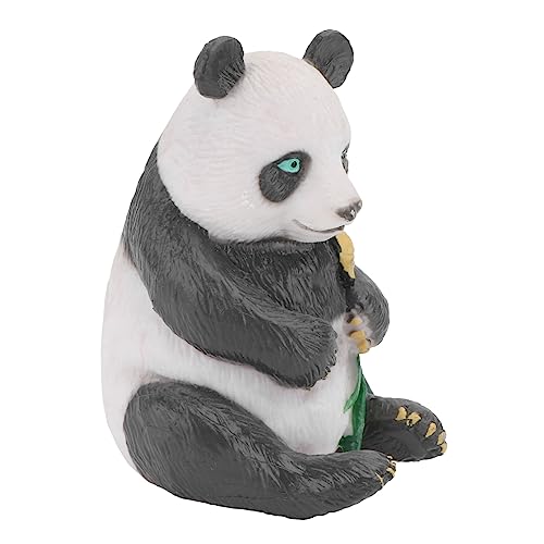 BCOATH 1 Stück Lebensechte Panda Figur Aus Kunsthandwerk Deko Für Kindergarten Und Kinderzimmer Niedliches Tiermodell Für Kinder Und Panda Liebhaber von BCOATH