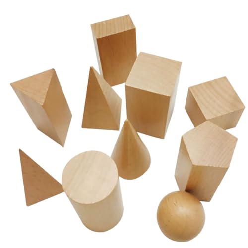 BCOATH 10 Stück Teiliges Geometrisches Holzbauklötze Pädagogisches Lernspielzeug aus Robustem Buchenholz Fördert Kreative Denkfähigkeit und Frühe Geometrieerkennung für Ab Jahren BCOATH 10 Stück Teiliges Geometrisches Holzbauklötze Pädagogisches Lernspielzeug aus Robustem Buchenholz Fördert Kreative Denkfähigkeit und Frühe Geometrieerkennung für Ab Jahren von BCOATH