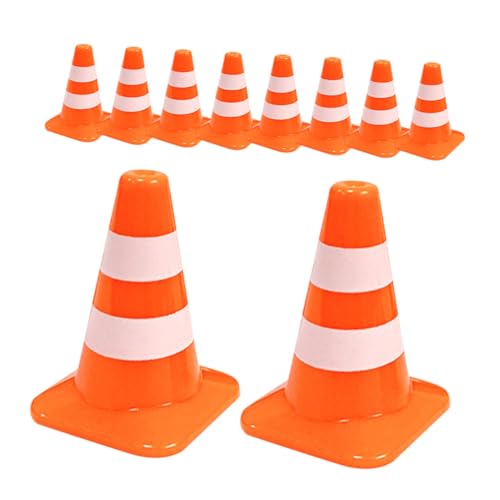 BCOATH 10 Stück Teiliges Mini verkehrshütchen Langlebigem PP für Sandtisch Zubehör Realistische Miniatur verkehrsabsperrung Pädagogisches zur Verkehrserziehung und Micro Landschaft BCOATH 10 Stück Teiliges Mini verkehrshütchen Langlebigem PP für Sandtisch Zubehör Realistische Miniatur verkehrsabsperrung Pädagogisches zur Verkehrserziehung und Micro Landschaft von BCOATH