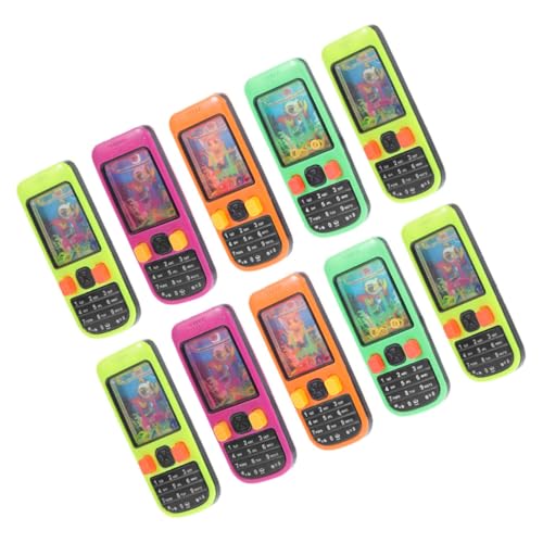 BCOATH 10 Stück Teiliges Wasserspielzeug im Handy Design Gemischt Handliches Wasser ringwurfspiel für Party mitgebsel Reaktion und Farberkennung BCOATH 10 Stück Teiliges Wasserspielzeug im Handy Design Gemischt Handliches Wasser ringwurfspiel für Party mitgebsel Reaktion und Farberkennung von BCOATH
