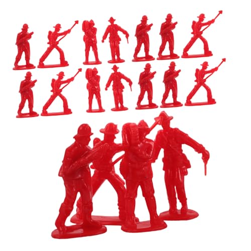 BCOATH 100 Stück Feuerwehrmann Spielfiguren Miniatur Feuerwehr Dekorationen Kindersicher Detailgetreu für Kindergeburtstag Party BCOATH 100 Stück Feuerwehrmann Spielfiguren Miniatur Feuerwehr Dekorationen Kindersicher Detailgetreu für Kindergeburtstag Party von BCOATH