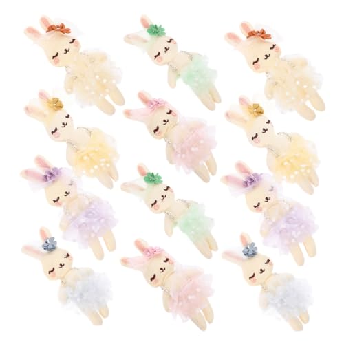 BCOATH 12 Stück Teiliges Kaninchen Stoff Niedliche Bunny-Dekorationen Handgefüllte DIY Rabbit Dolls für Basteln und Wohnaccessoires Kuschelige Hasenfiguren als BCOATH 12 Stück Teiliges Kaninchen Stoff Niedliche Bunny-Dekorationen Handgefüllte DIY Rabbit Dolls für Basteln und Wohnaccessoires Kuschelige Hasenfiguren als von BCOATH