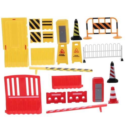 BCOATH 15 Stück Teiliges Mini verkehrszeichen Spielset aus Langlebigem Kunststoff Pädagogisches Straßenschild zur Verkehrserziehung für Realistische Straßensperren und Verkehrssimulation BCOATH 15 Stück Teiliges Mini verkehrszeichen Spielset aus Langlebigem Kunststoff Pädagogisches Straßenschild zur Verkehrserziehung für Realistische Straßensperren und Verkehrssimulation von BCOATH