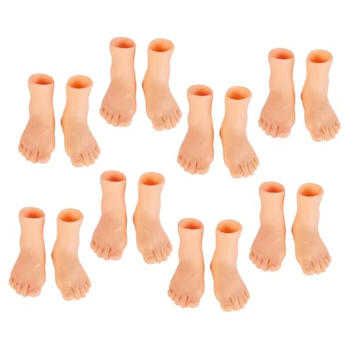 BCOATH 16 Stück Realistische Fingerpuppen aus Sicherem Vinyl Lernspielzeug für Erwachsene Pädagogisches Hand koordination zur Fußerkennung und Unterrichtshilfe BCOATH 16 Stück Realistische Fingerpuppen aus Sicherem Vinyl Lernspielzeug für Erwachsene Pädagogisches Hand koordination zur Fußerkennung und Unterrichtshilfe von BCOATH