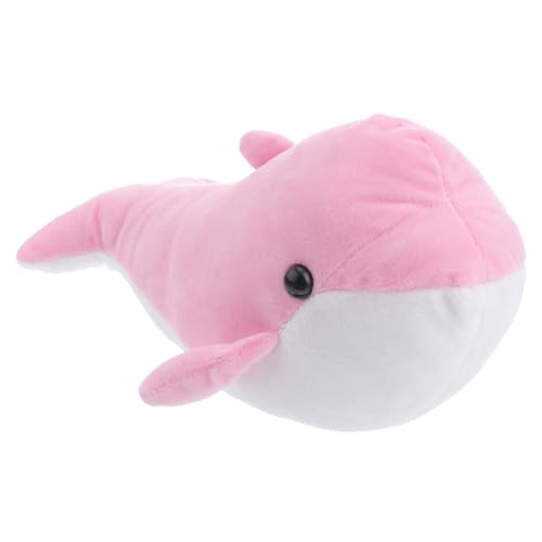 BCOATH 1Stk Delphin-Schlüsselband Spielzeug zentimetrix bidoof Plush kidna Toy Kuscheltiere für Kinder Plüsch-Delphin-Puppe Plüschtier gefülltes Puppenkissen Plüschpuppe PP Baumwolle Rosa von BCOATH