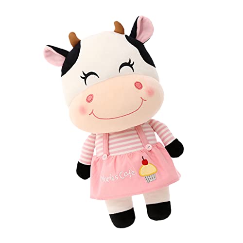 BCOATH 1Stk Kuhpuppe für Kinder kindergeschenke nachsprechende stofftiere Soft Toy Plüsch-Kuhfiguren Sternzeichen Ochse Figur 2021 Neujahrspuppe Plüschpuppe PP Baumwolle von BCOATH