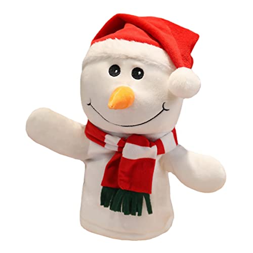 BCOATH 1pc Zarte Finger Puppet Spielzeug Puppet Spielzeug Weihnachten Finger Spielzeug (weiß) von BCOATH