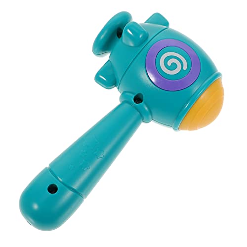 BCOATH 1stk Blitzhammer Rasselhammer Rasseln Spielzeug Kognitives Spielzeug Elektronisches Hammerspielzeug Musikspielzeug Für Kinder Lernspielzeug Für Kleinkinder Kinderhammer Abs von BCOATH