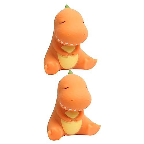 BCOATH 2 Stück Prise Musik Stressball Stress Schöne Dinosaurier Sensorische Ball Dinosaurier Partygeschenke Kinder Quetschen Dinosaurier Erwachsene Sensorische Ball von BCOATH