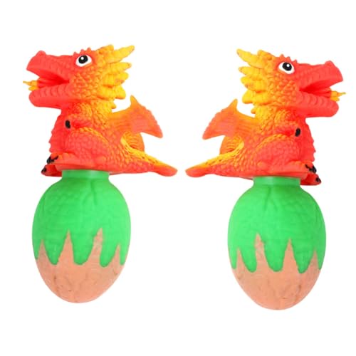 BCOATH 2 Stück Teiliges Dinosaurier Eier Quetschspielzeug aus Elastischem Kunststoff Kreatives Stressabbau Vent und Erwachsene Tragbares Decompressionsspielzeug für Angst und Beruhigung BCOATH 2 Stück Teiliges Dinosaurier Eier Quetschspielzeug aus Elastischem Kunststoff Kreatives Stressabbau Vent und Erwachsene Tragbares Decompressionsspielzeug für Angst und Beruhigung von BCOATH
