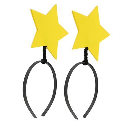 BCOATH 2 Stück Teiliges Stern Haarband für Ultraleichtes Schwammiges Haarschmuck Lustiges Kopfband für Party Bühne Rave und Alltag Sicherer Bequemer Sitz Modisches Accessoire für Mädchen BCOATH 2 Stück Teiliges Stern Haarband für Ultraleichtes Schwammiges Haarschmuck Lustiges Kopfband für Party Bühne Rave und Alltag Sicherer Bequemer Sitz Modisches Accessoire für Mädchen von BCOATH
