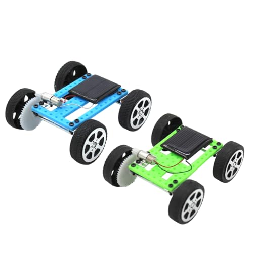 BCOATH 2 Stücke DIY Solar Auto Spielzeug Für Kinder DIY Wissenschaft Projekt Kit DIY Solar Auto Modell, Der Kit Pädagogisches Spielzeug Interaktives Spielzeug von BCOATH