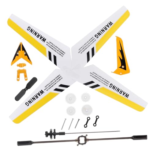 BCOATH 2-teiliges Set Rc Hubschrauber Ersatzteile Heckstützen Ferngesteuerter Helikopter Ferngesteuerter Hubschrauber Rc-Hubschrauber Syma S107g Zubehör Syma S107g Ersatzteile Yellow von BCOATH