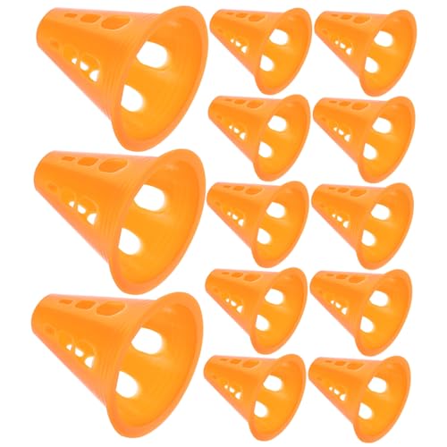 BCOATH 20 Stück Teiliges Bunt mit Flachem Boden Stabil für Agilitätstraining und Hindernisparcours Witterungsbeständig für Rollschuhlaufen Fußball und Outdoor-Sportarten BCOATH 20 Stück Teiliges Bunt mit Flachem Boden Stabil für Agilitätstraining und Hindernisparcours Witterungsbeständig für Rollschuhlaufen Fußball und Outdoor-Sportarten von BCOATH