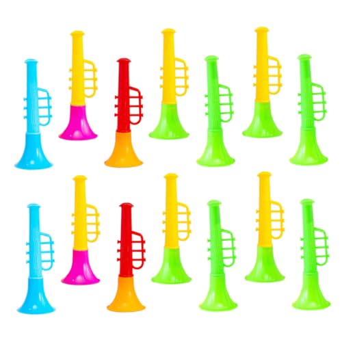 BCOATH 20 Stück Teiliges Mini Kunststoff Trompetenspielzeug Buntes Blasinstrument für Lernspielzeug zur Musikalischer Fähigkeiten Geburtstagsgeschenk Zufällige Farbe Zufällige Farbe BCOATH 20 Stück Teiliges Mini Kunststoff Trompetenspielzeug Buntes Blasinstrument für Lernspielzeug zur Musikalischer Fähigkeiten Geburtstagsgeschenk Zufällige Farbe Zufällige Farbe von BCOATH