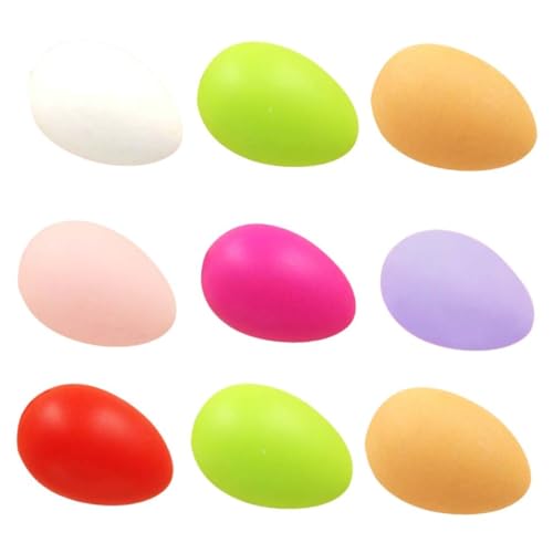 BCOATH 24 Stück Teiliges aus Simuliertem Bunte DIY Ostereier zum Basteln und Dekorieren Farbenfrohe Eier Spielzeuge für Sichere Deko für Zuhause und Party Zufällige Farbe Zufällige Farbe BCOATH 24 Stück Teiliges aus Simuliertem Bunte DIY Ostereier zum Basteln und Dekorieren Farbenfrohe Eier Spielzeuge für Sichere Deko für Zuhause und Party Zufällige Farbe Zufällige Farbe von BCOATH