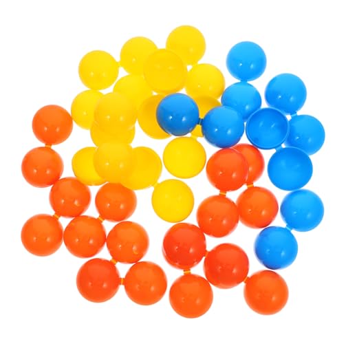 BCOATH 25St Lotteriekugel Lotterie-Shaker-Ball Bingo-Käfig-Bälle Partyspielbälle lustige Lottokugeln tischtennisball tischfussball Aktivitätspartybälle interessante Spielbälle Plastik von BCOATH