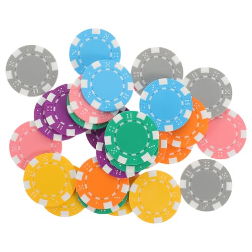 BCOATH 28 Stück Teiliges Poker Chips aus Langlebigem Pp Material Farbige Zählchips mit Glatten Kanten für Brettspiele und Poker runden Vielseitig Einsetzbar für Freizeit und Spielspaß BCOATH 28 Stück Teiliges Poker Chips aus Langlebigem Pp Material Farbige Zählchips mit Glatten Kanten für Brettspiele und Poker runden Vielseitig Einsetzbar für Freizeit und Spielspaß von BCOATH