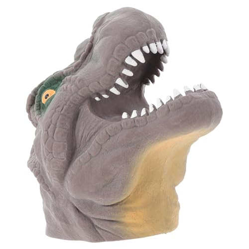 BCOATH 2St Dinosaurier-Handpuppe Fingerspielzeug für Kinder Tiere Fingerpuppen Dinosaur Toy Lustiges Spielzeug für Kinder Kinderspielzeug schöne Fingerpuppen Mini-Fingerpuppen Brown von BCOATH