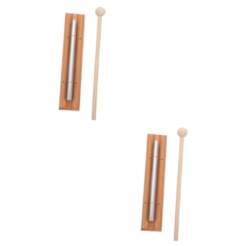 BCOATH 2St EIN Phonem Klavier Spielzeug Handschlag Musikinstrument orff Instrumente für Kinder kinderinstrumente Kinder musikinstrumente Instrument Glockenspiel Kinderspielzeug Holz von BCOATH