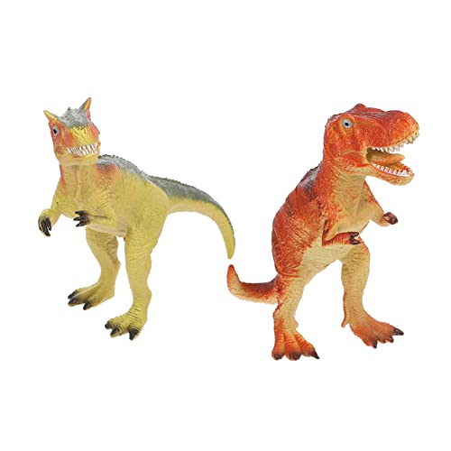 BCOATH 2St Tiermodell Spielzeug Toys zabawki stymulujące rozwój jucarii pentru copii Kid Toys kinderknallzeug Heimdekorationen Desktop-Dekorationen Dinosaurierfiguren weiches Gummi von BCOATH