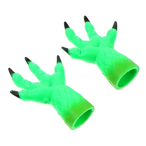 BCOATH 2st Knifflige Lustige Spielzeug Fingerpuppen Gastgeschenke Green von BCOATH