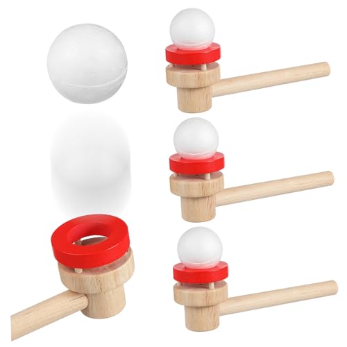 BCOATH 3 Stück Teiliges Holz blasball Schwebende Lustige Ballspielzeuge zur Atemübung Motorische und Eltern Junge Mädchen Kommunikation im Outdoor Spiel BCOATH 3 Stück Teiliges Holz blasball Schwebende Lustige Ballspielzeuge zur Atemübung Motorische und Eltern Junge Mädchen Kommunikation im Outdoor Spiel von BCOATH
