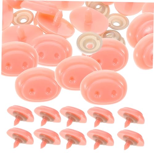 BCOATH 30 Sets Schweinenase Zubehör Basteln Herstellung Von Schweinenase Schweinenase Basteln Schweinenase Set Schweinenase Für DIY Puppen Schweinenase Für Puppe Gefälschte von BCOATH