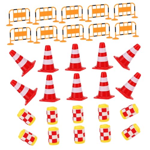 BCOATH 30 Stück Teiliges Pädagogisches Verkehrszeichen mit Miniatur Straßensperren und Leitkegeln Leichtes Strapazierfähiges Lernspielzeug für Verkehrserziehung und Kreativen Spielszenen BCOATH 30 Stück Teiliges Pädagogisches Verkehrszeichen mit Miniatur Straßensperren und Leitkegeln Leichtes Strapazierfähiges Lernspielzeug für Verkehrserziehung und Kreativen Spielszenen von BCOATH