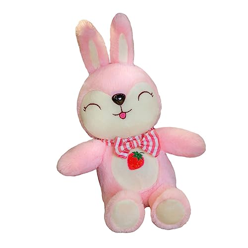 BCOATH 38 cm Rosa Kaninchen üschtier Kuschelige Tier üschpuppe Für Kinder Ideales Kinderspielzeug Und üßes Festival Perfekt Zum Schmusen Und Spielen von BCOATH