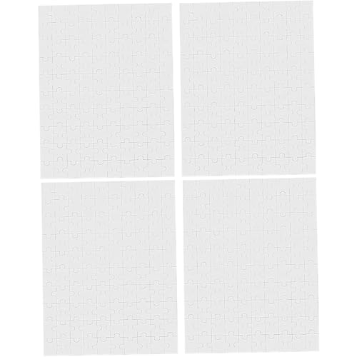 BCOATH 4 Blätter Leichte Stabile Blanko Puzzles aus Papier und Holz DIY Kreativspielzeug zum Bemalen und Gestalten für Fördert Künstlerische Entwicklung und Familienzeit BCOATH 4 Blätter Leichte Stabile Blanko Puzzles aus Papier und Holz DIY Kreativspielzeug zum Bemalen und Gestalten für Fördert Künstlerische Entwicklung und Familienzeit von BCOATH