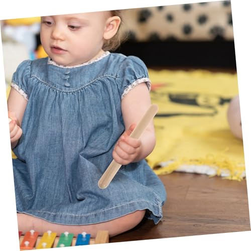 BCOATH 4 Paare Holz Rhythmussticks Orff Percussioninstrumente für Musik Früherziehung Kindergarten Unterricht Musikalisches Lernspielzeug BCOATH 4 Paare Holz Rhythmussticks Orff Percussioninstrumente für Musik Früherziehung Kindergarten Unterricht Musikalisches Lernspielzeug von BCOATH