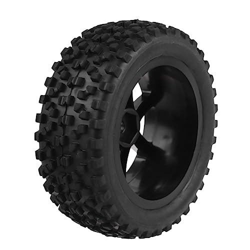 BCOATH 4 Stück Auto Spielzeugteile Off-Road Vehicle Wheels Car Toy Parts Small Wheels Mini-Nähmaschinendekoration Radmodell Spielzeuge Räder Auto Spielzeug Räder für Spielzeugautos Black von BCOATH