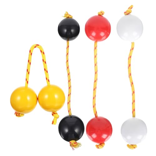 BCOATH 4 Stück Rhythmischer Kashaka Ball Leichter Afrikanischer Finger Shaker mit Drehbarer Hand Percussion Tragbares Musikspielzeug für Erwachsene Anfänger für Partys und BCOATH 4 Stück Rhythmischer Kashaka Ball Leichter Afrikanischer Finger Shaker mit Drehbarer Hand Percussion Tragbares Musikspielzeug für Erwachsene Anfänger für Partys und von BCOATH