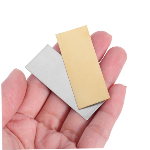 BCOATH 5 Paare Kupfer Zinkblech Elektrodenstreifen für Obstbatterie Experimente Pädagogisches Material für Galvanisieren Reine Metalle für Wissenschaftsprojekte BCOATH 5 Paare Kupfer Zinkblech Elektrodenstreifen für Obstbatterie Experimente Pädagogisches Material für Galvanisieren Reine Metalle für Wissenschaftsprojekte von BCOATH