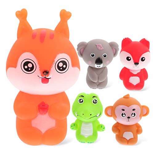 BCOATH 5 Stück Tier Fingerpuppen Lustige Fingerpuppen Eltern Kind Fingerpuppen Tiere Design Fingerpuppen Fingerpuppen Für Kinder Partydekorationen Fingerpuppen Spielzeugtiere von BCOATH