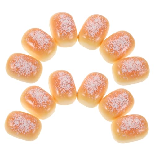 BCOATH 50 Stück Teiliges Mini-Brot aus Resin Realistische Miniatur Kokosbrot Nachbildung Leichte Kleine Lebensmittelmodelle für DIY Bastelprojekte Puppenhaus und Küchendekoration BCOATH 50 Stück Teiliges Mini-Brot aus Resin Realistische Miniatur Kokosbrot Nachbildung Leichte Kleine Lebensmittelmodelle für DIY Bastelprojekte Puppenhaus und Küchendekoration von BCOATH