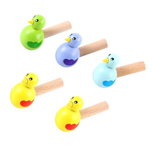 BCOATH 5st Vogelpfeife Spielzeug Kinderpfeife Spielzeug Musikalische Spielzeugpfeife Vogelpfeifen Musikalisches Spielzeug Für Die Babywanne Musikspielzeug Für Babys Vögel Musikpfeife Holz von BCOATH